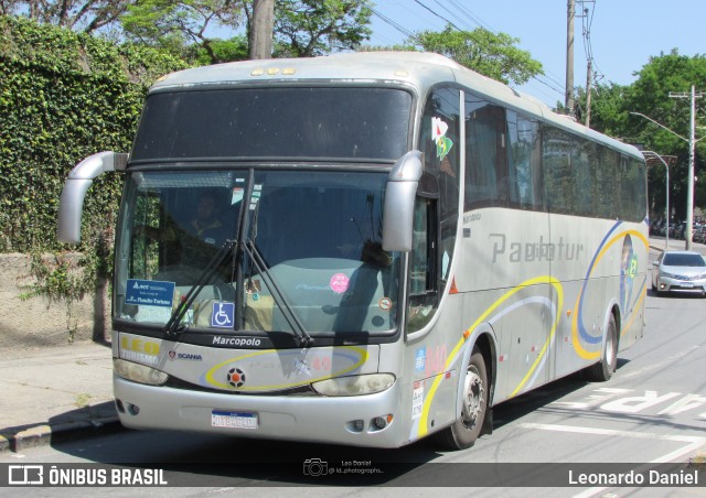 Paulotur Transporte e Turismo 2025 na cidade de Aparecida, São Paulo, Brasil, por Leonardo Daniel. ID da foto: 11677110.