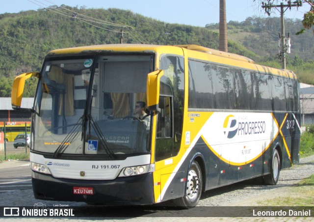 Viação Progresso 36132 na cidade de Juiz de Fora, Minas Gerais, Brasil, por Leonardo Daniel. ID da foto: 11677394.