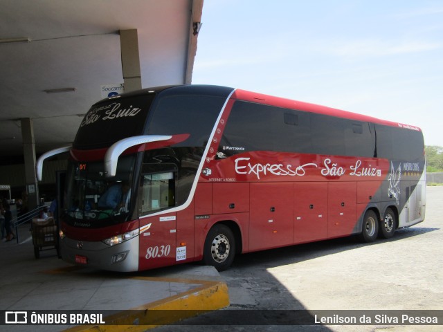 Expresso São Luiz 8030 na cidade de Caruaru, Pernambuco, Brasil, por Lenilson da Silva Pessoa. Número da foto: #11678147.