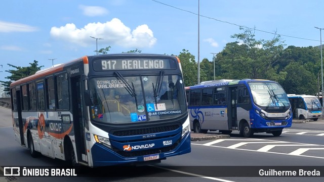 Viação Novacap B51643 na cidade de Rio de Janeiro, Rio de Janeiro, Brasil, por Guilherme Breda. Número da foto: #11680853.