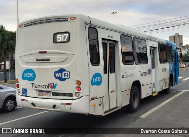 Serramar Transporte Coletivo 14290 na cidade de Cariacica, Espírito Santo, Brasil, por Everton Costa Goltara. Número da foto: #11678634.