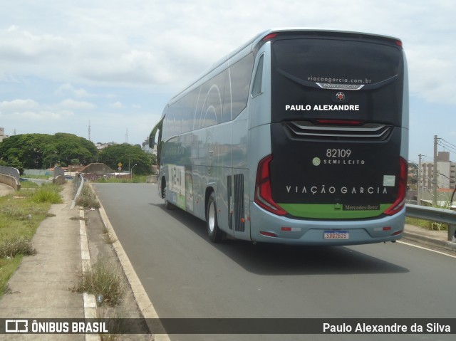 Viação Garcia 82109 na cidade de Campinas, São Paulo, Brasil, por Paulo Alexandre da Silva. Número da foto: #11679953.