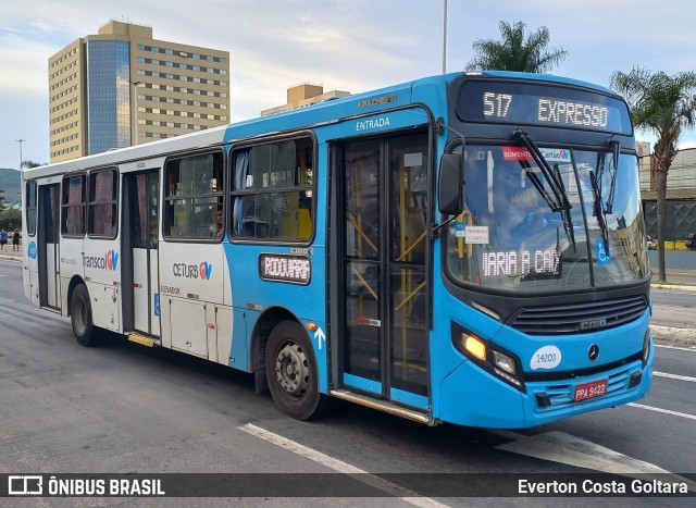 Serramar Transporte Coletivo 14203 na cidade de Cariacica, Espírito Santo, Brasil, por Everton Costa Goltara. Número da foto: #11678637.