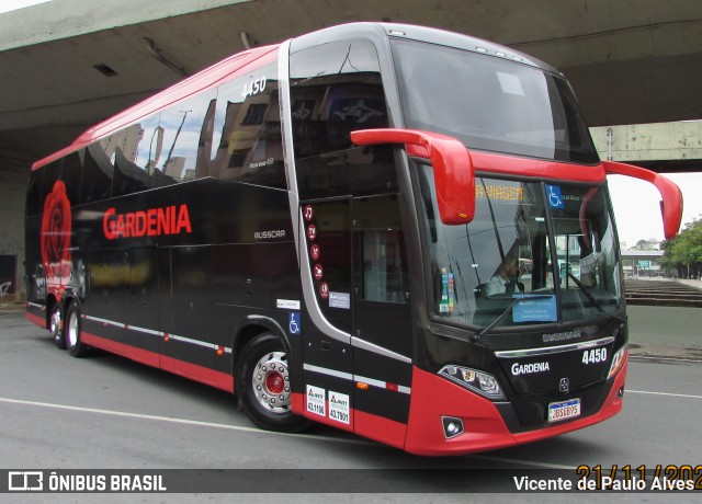 Expresso Gardenia 4450 na cidade de Belo Horizonte, Minas Gerais, Brasil, por Vicente de Paulo Alves. ID da foto: 11679027.