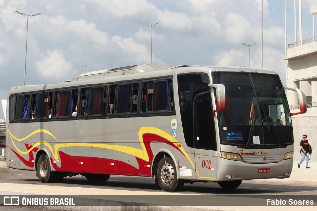 Ônibus Particulares 007 na cidade de Belém, Pará, Brasil, por Fabio Soares. ID da foto: 11678904.