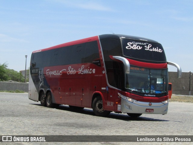 Expresso São Luiz 8030 na cidade de Caruaru, Pernambuco, Brasil, por Lenilson da Silva Pessoa. Número da foto: #11680067.