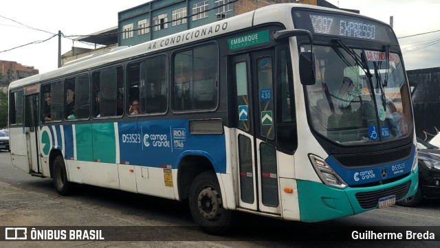 Transportes Campo Grande D53523 na cidade de Rio de Janeiro, Rio de Janeiro, Brasil, por Guilherme Breda. Número da foto: #11679678.