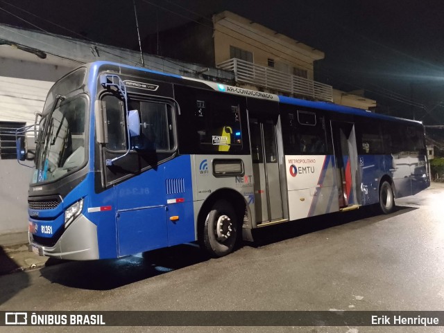 Next Mobilidade - ABC Sistema de Transporte 81.351 na cidade de São Bernardo do Campo, São Paulo, Brasil, por Erik Henrique. Número da foto: #11680673.