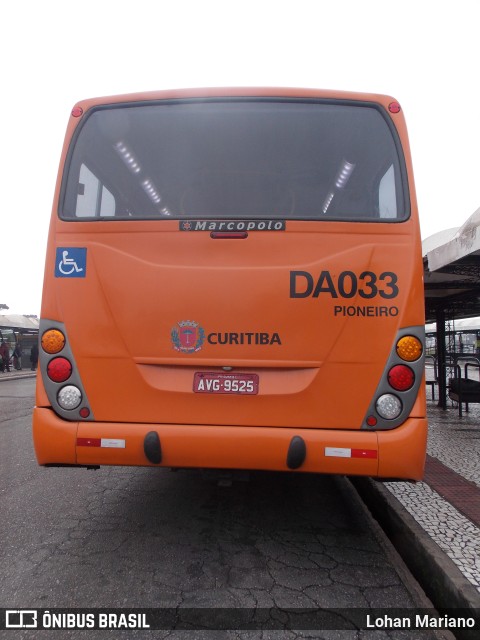 Cristo Rei > CCD Transporte Coletivo > SPE Via Mobilidade S/A DA033 na cidade de Curitiba, Paraná, Brasil, por Lohan Mariano. Número da foto: #11679474.