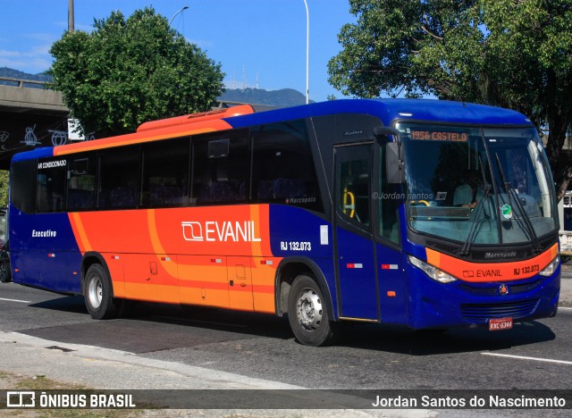 Evanil Transportes e Turismo RJ 132.073 na cidade de Rio de Janeiro, Rio de Janeiro, Brasil, por Jordan Santos do Nascimento. Número da foto: #11679386.