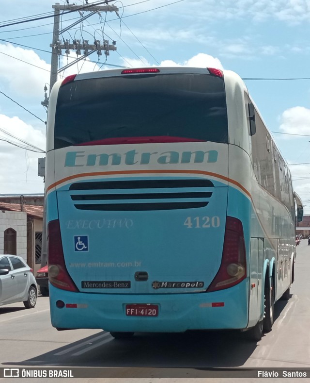 Emtram 4120 na cidade de Barra da Estiva, Bahia, Brasil, por Flávio  Santos. Número da foto: #11679366.