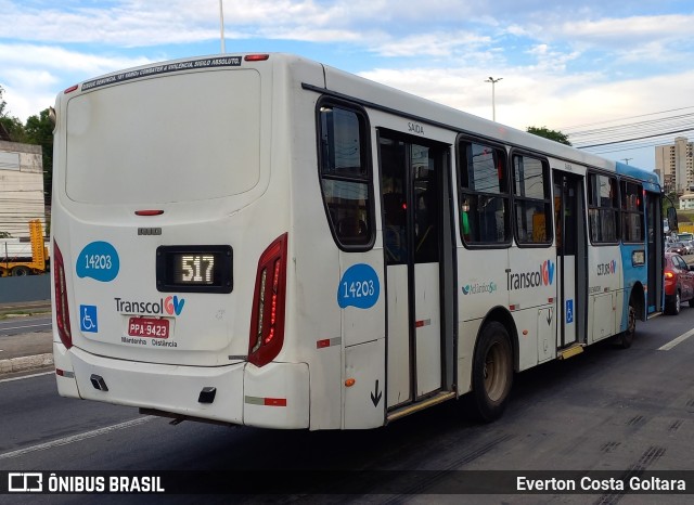 Serramar Transporte Coletivo 14203 na cidade de Cariacica, Espírito Santo, Brasil, por Everton Costa Goltara. Número da foto: #11678640.