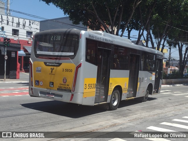 Upbus Qualidade em Transportes 3 5930 na cidade de São Paulo, São Paulo, Brasil, por Rafael Lopes de Oliveira. Número da foto: #11678967.