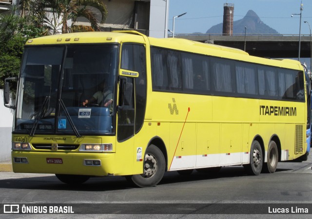 Viação Itapemirim 44061 na cidade de Rio de Janeiro, Rio de Janeiro, Brasil, por Lucas Lima. Número da foto: #11679621.
