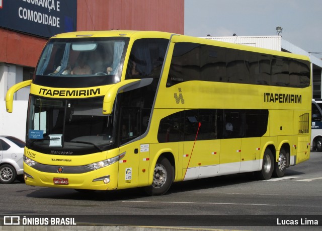 Viação Itapemirim 17605 na cidade de Rio de Janeiro, Rio de Janeiro, Brasil, por Lucas Lima. Número da foto: #11679583.
