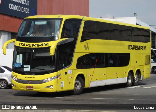 Viação Itapemirim 17605 na cidade de Rio de Janeiro, Rio de Janeiro, Brasil, por Lucas Lima. ID da foto: 11679583.