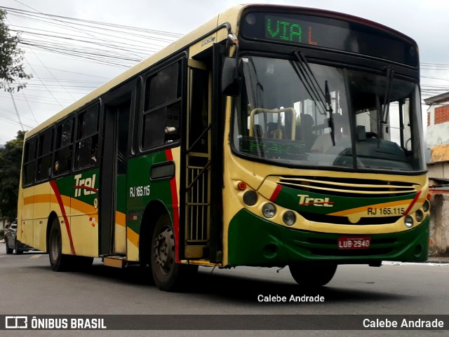 TREL - Transturismo Rei RJ 165.115 na cidade de Duque de Caxias, Rio de Janeiro, Brasil, por Calebe Andrade. Número da foto: #11678880.