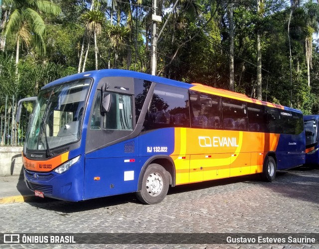 Evanil Transportes e Turismo RJ 132.022 na cidade de Petrópolis, Rio de Janeiro, Brasil, por Gustavo Esteves Saurine. Número da foto: #11680286.