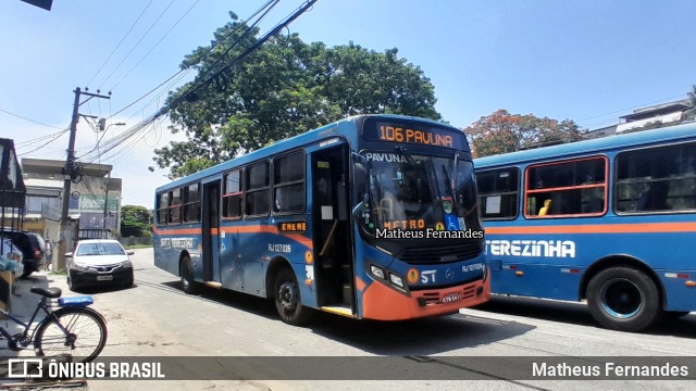 Empresa Santa Terezinha RJ 127.026 na cidade de São João de Meriti, Rio de Janeiro, Brasil, por Matheus Fernandes. Número da foto: #11678601.