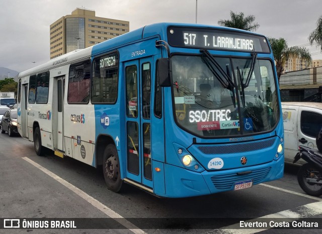 Serramar Transporte Coletivo 14290 na cidade de Cariacica, Espírito Santo, Brasil, por Everton Costa Goltara. Número da foto: #11678631.