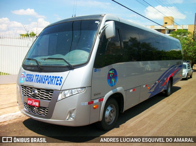 Terra Transportes Turísticos 3498 na cidade de Campo Grande, Mato Grosso do Sul, Brasil, por ANDRES LUCIANO ESQUIVEL DO AMARAL. Número da foto: #11678743.