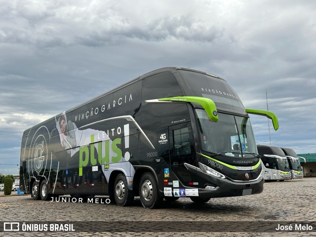 Viação Garcia 98000 na cidade de Londrina, Paraná, Brasil, por José Melo. Número da foto: #11682565.