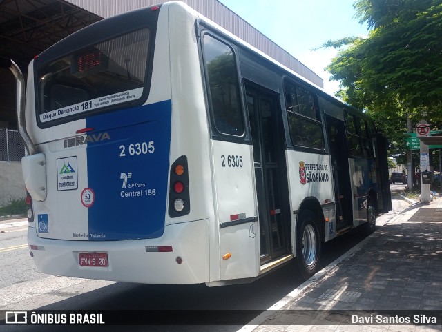 Transcooper > Norte Buss 2 6305 na cidade de São Paulo, São Paulo, Brasil, por Davi Santos Silva. Número da foto: #11681106.
