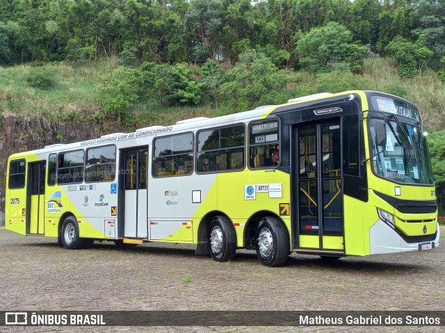 Itajaí Transportes Coletivos 2075 na cidade de Campinas, São Paulo, Brasil, por Matheus Gabriel dos Santos. Número da foto: #11682911.