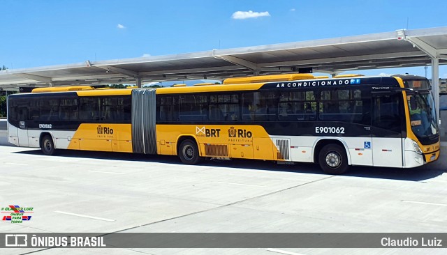 Mobi Rio E901062 na cidade de Rio de Janeiro, Rio de Janeiro, Brasil, por Claudio Luiz. Número da foto: #11683014.