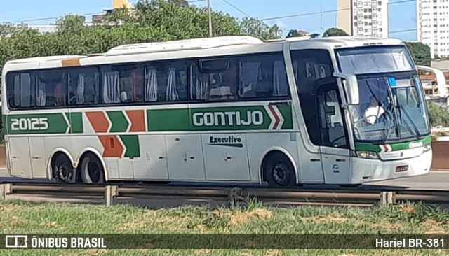 Empresa Gontijo de Transportes 20125 na cidade de Betim, Minas Gerais, Brasil, por Hariel BR-381. ID da foto: 11682190.