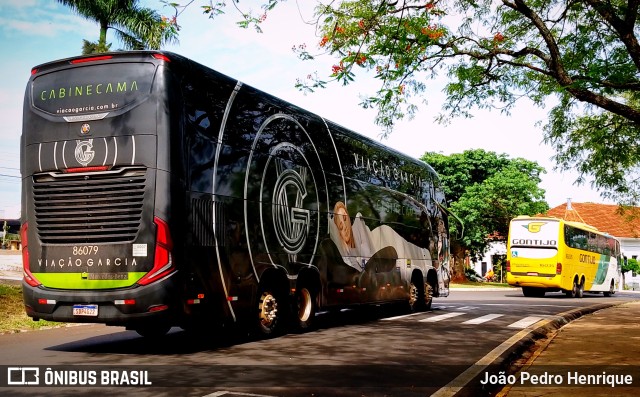 Viação Garcia 86079 na cidade de Jaú, São Paulo, Brasil, por João Pedro Henrique. ID da foto: 11681131.