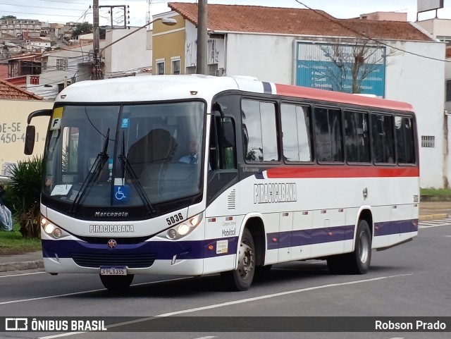 Viação Piracicabana 5036 na cidade de Jacareí, São Paulo, Brasil, por Robson Prado. Número da foto: #11681728.