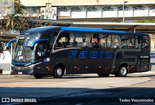 Fácil Transportes e Turismo RJ 140.046 na cidade de Rio de Janeiro, Rio de Janeiro, Brasil, por Tadeu Vasconcelos. Número da foto: #11681356.
