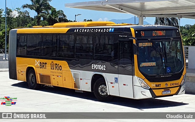 Mobi Rio E901062 na cidade de Rio de Janeiro, Rio de Janeiro, Brasil, por Claudio Luiz. Número da foto: #11683011.