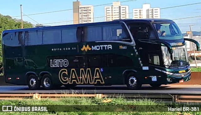 Viação Motta 19002 na cidade de Betim, Minas Gerais, Brasil, por Hariel BR-381. Número da foto: #11682171.