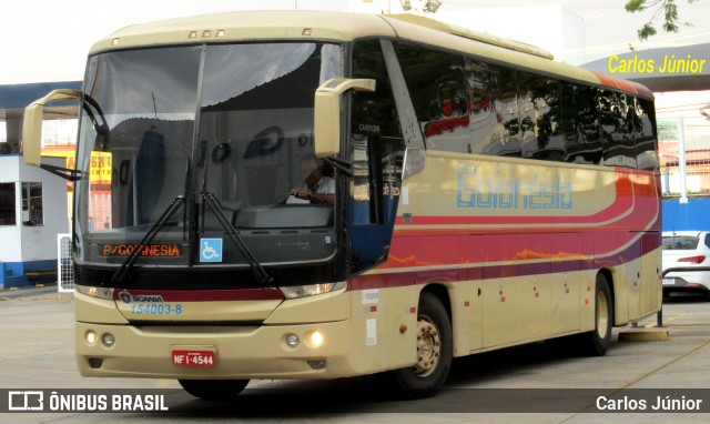 Auto Viação Goianésia 154003-8 na cidade de Goiânia, Goiás, Brasil, por Carlos Júnior. ID da foto: 11684433.