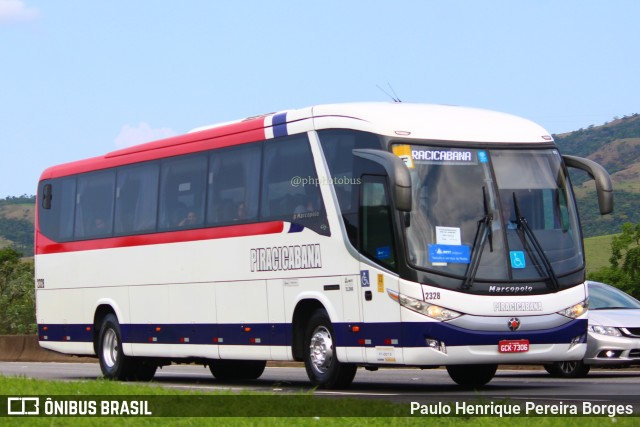 Viação Piracicabana 2328 na cidade de Roseira, São Paulo, Brasil, por Paulo Henrique Pereira Borges. Número da foto: #11684813.