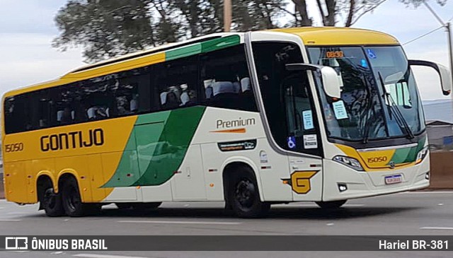 Empresa Gontijo de Transportes 15050 na cidade de Betim, Minas Gerais, Brasil, por Hariel BR-381. ID da foto: 11684869.