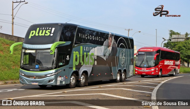 Viação Garcia 88207 na cidade de Campinas, São Paulo, Brasil, por Sérgio de Sousa Elias. ID da foto: 11684056.