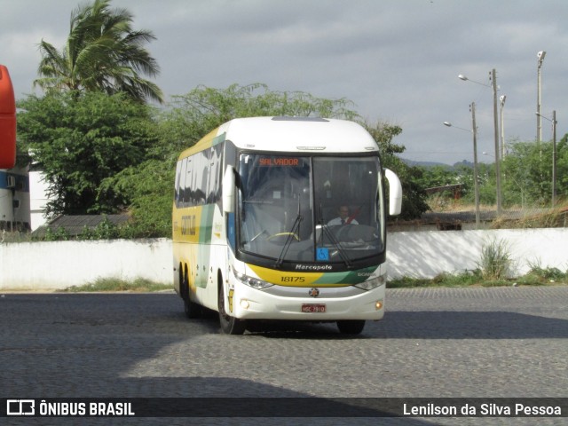 Empresa Gontijo de Transportes 18175 na cidade de Caruaru, Pernambuco, Brasil, por Lenilson da Silva Pessoa. ID da foto: 11684765.