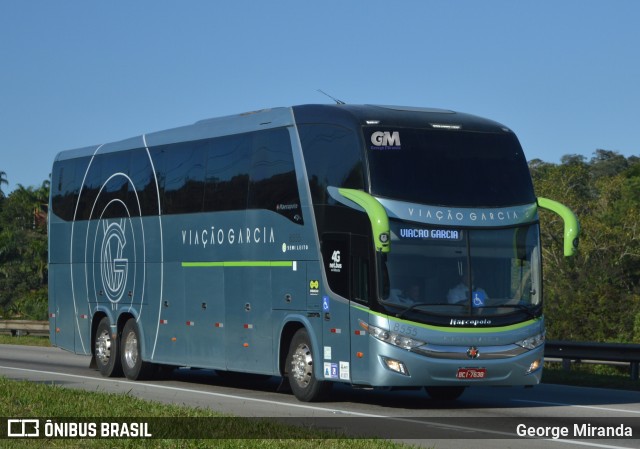 Viação Garcia 8555 na cidade de Santa Isabel, São Paulo, Brasil, por George Miranda. ID da foto: 11684805.