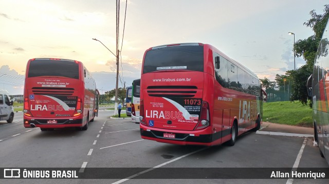 Lirabus 11073 na cidade de Paulínia, São Paulo, Brasil, por Allan Henrique. Número da foto: #11683299.
