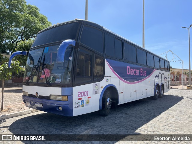 Decar Bus 2001 na cidade de Juazeiro do Norte, Ceará, Brasil, por Everton Almeida. Número da foto: #11683745.