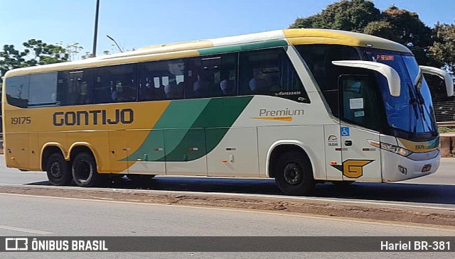 Empresa Gontijo de Transportes 19175 na cidade de Betim, Minas Gerais, Brasil, por Hariel BR-381. ID da foto: 11683093.