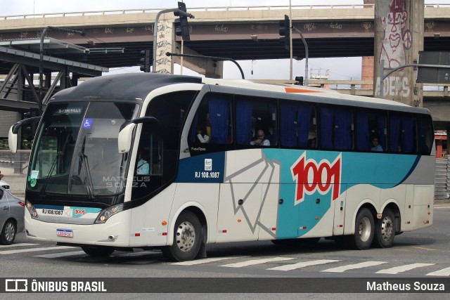 Auto Viação 1001 RJ 108.1087 na cidade de Rio de Janeiro, Rio de Janeiro, Brasil, por Matheus Souza. Número da foto: #11685062.