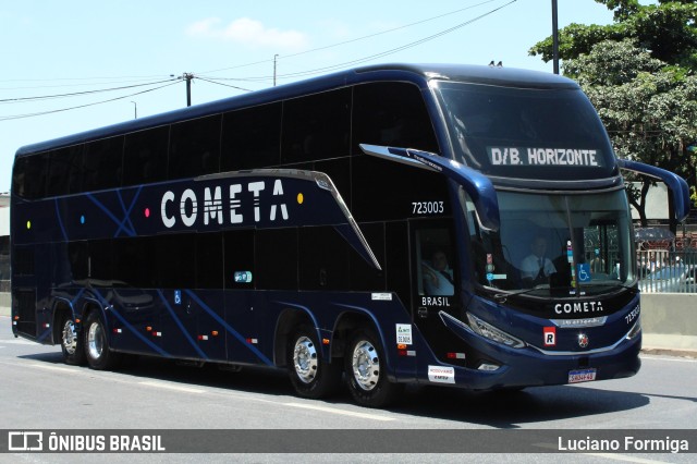 Viação Cometa 723003 na cidade de Belo Horizonte, Minas Gerais, Brasil, por Luciano Formiga. ID da foto: 11683640.