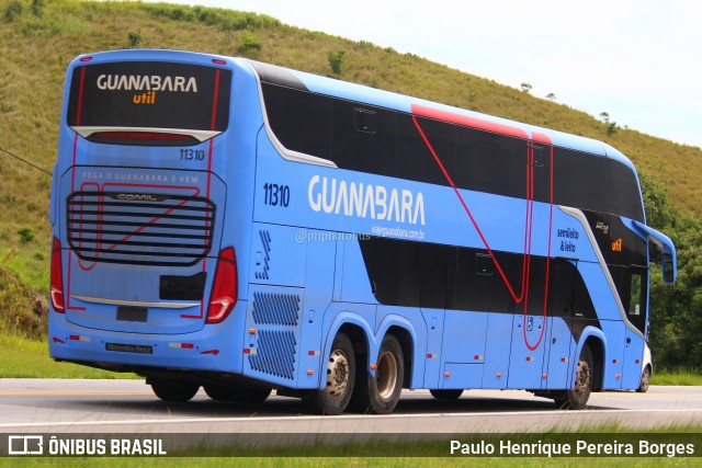 UTIL - União Transporte Interestadual de Luxo 11310 na cidade de Barra do Piraí, Rio de Janeiro, Brasil, por Paulo Henrique Pereira Borges. ID da foto: 11684464.