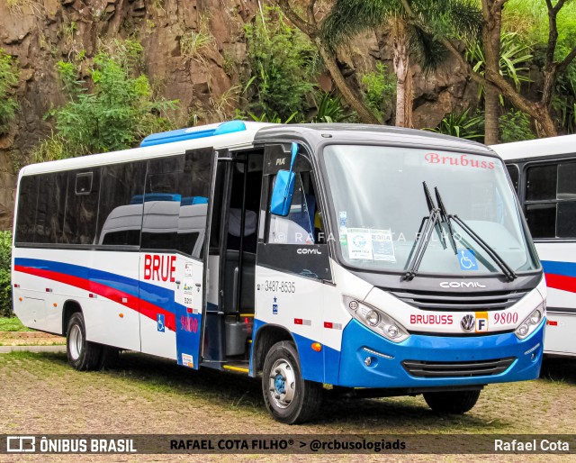 Brubuss Transportes 9800 na cidade de Campinas, São Paulo, Brasil, por Rafael Cota. ID da foto: 11683366.