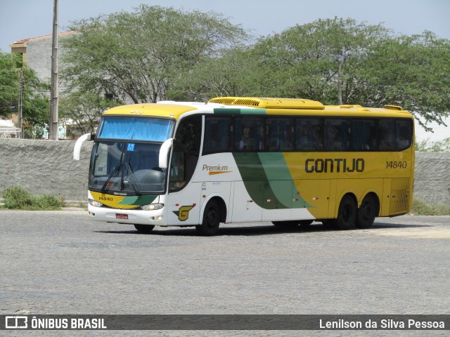 Empresa Gontijo de Transportes 14840 na cidade de Caruaru, Pernambuco, Brasil, por Lenilson da Silva Pessoa. ID da foto: 11684816.