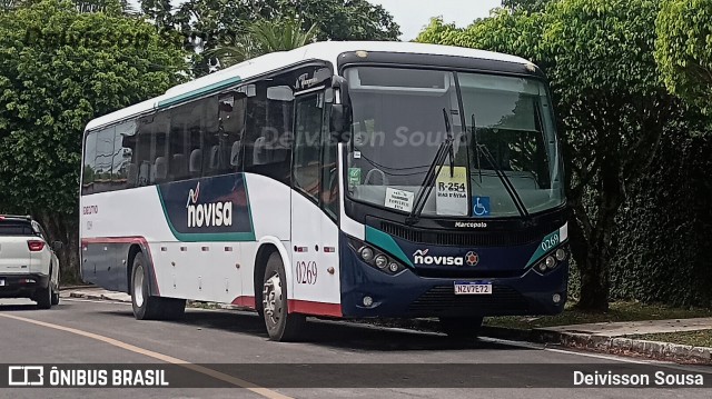 Novisa Transportes Rodoviários e Serviços 0269 na cidade de Dias d`Ávila, Bahia, Brasil, por Deivisson Sousa. ID da foto: 11683764.